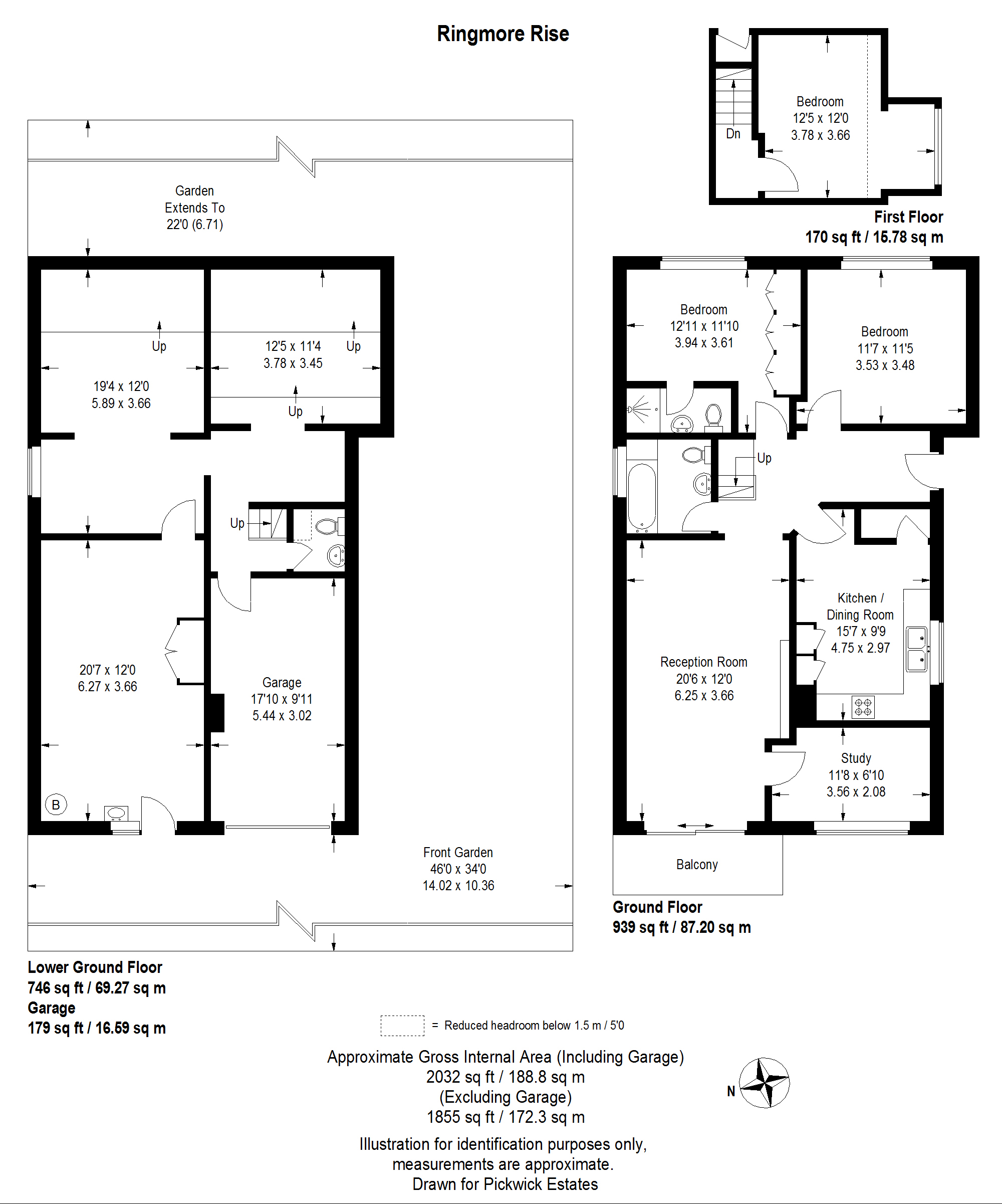 3 Bedroom House | SE23 3DE | Ringmore Rise | Pickwick Estates